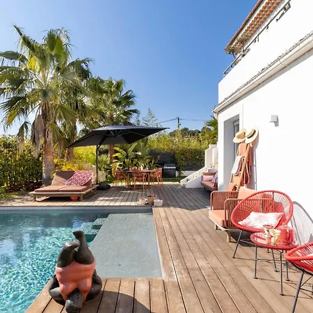 Beautiful - Garden - Pool - Sea View Βίλα Νίκαια